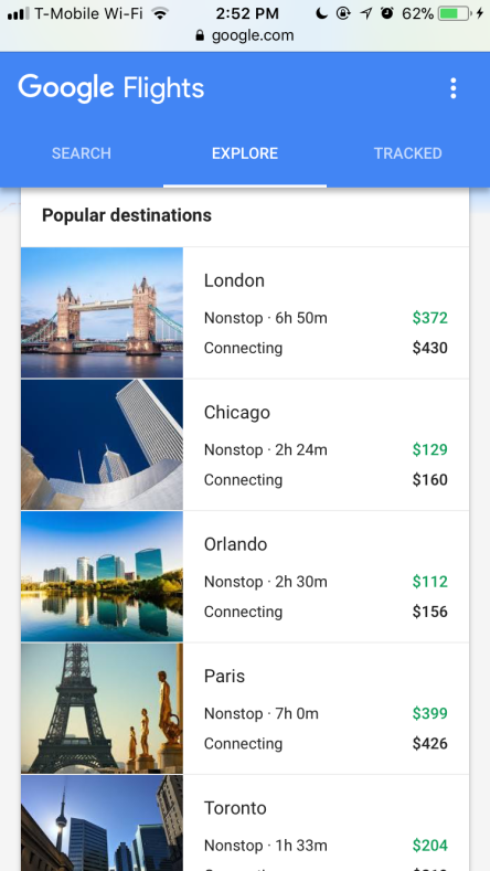 google-flights-popular-destinations